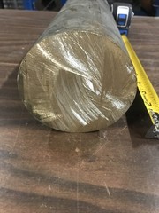 C360 Brass Round Rod 4” Diameter x 11.5”Long Solid Stock Lathe Turning Machining