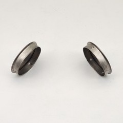 Round 304 Stainless Steel Blanking End Caps Tube Pipe Inserts Plug Bung 9-114mm