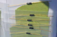 Eleven (11) Vintage CCZL Diodes W/Gold Plated Axial Leads-Various Values/Ratings