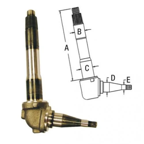 Spindle – Right Hand/Left Hand fits New Holland TS100 TS110 87316431