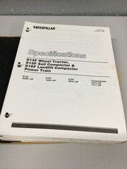 CAT Caterpillar 814F 815F 816F SERVICE SHOP REPAIR MANUAL COMPACTOR 9DM 1GN 5FN