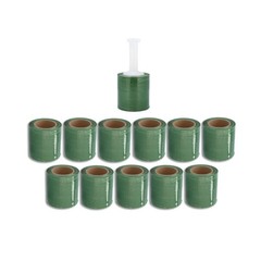 Narrow Banding Stretch Film Shrink Wrap Green Color 5″ x 1000′ 80 Ga 12 Rolls