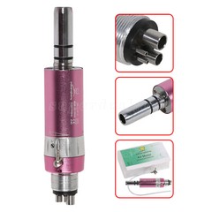 NSK Style Dental Low Slow Speed Air Motor Handpiece E-Type 2holes/4holes Pink ns