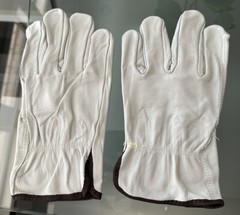 MCR Safety 32013L Leather Industrial Work Glove – Size Large
