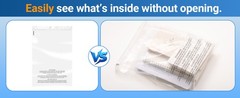 Clear Poly shipping Bags with Suffocation Warning -10X13,11×14,12×15,14×20,18×24