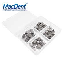200Pcs MacDent Dental Orthodontic Buccal Tubes 1st Molar MBT ROTH 022 Monoblock