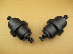 2 BOTTOM TRACK ROLLERS FOR TEREX HR16 HR3.7