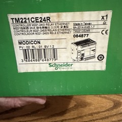 1PC Schneider Electric TM221CE24R PLC Controller M221-24IO Relay Ethernet