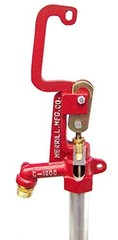 Silver Hose Pipe Fitting 1 Foot Bury 44.5 Total Length 34 Dual Bypass Valve
