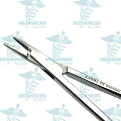 DeBakey Needle Holder w/ Tungsten Carbide 21 cm OR Grade German Steel Instrument
