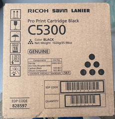 828600 New Genuine Ricoh Pro Cyan Print Cartridge for the Pro C5300