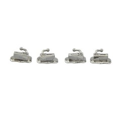 tubos de ortodoncia Dental Orthodontic Buccal Tube 1st 2nd Molar MBT Roth 022