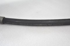 GATES USMSHA 2G-11C 12M4K+ 3/4″ HYDRAULIC HOSE 4000 PSI FLAME RES. 40-1/2″ OAL