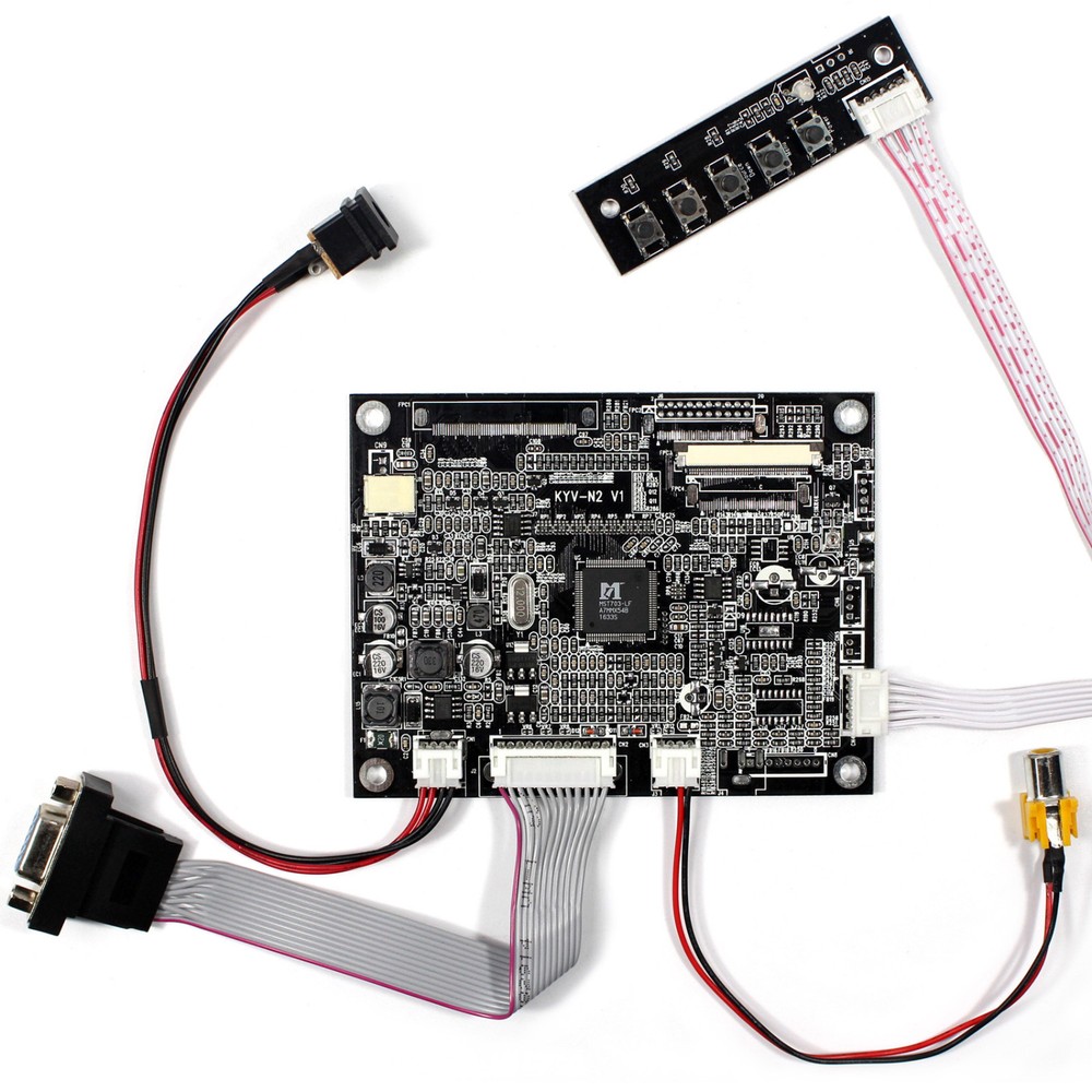 VGA+AV LCD Controller Board KYV-N2 V1 For 8″ EJ080NA-05B EJ080NA-05A 800×600 LCD