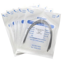5 X Orthodontic Dental Arch wires Thermal Activated Niti Rectangular All Sizes