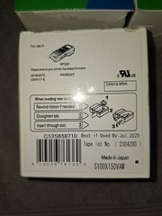 Panduit S100X150VAM MP Printer Self-Laminating Vinyl Labels FREE 2 Day Ship !!