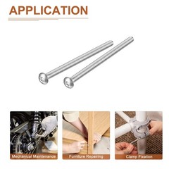 M5-0.8x80mm Button Head Socket Cap Screws – 10Pack – Good for Machine – 304 S…