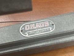 Vintage 1950s OHAUS Triple Beam Balance Scale 2610g (5.75 lb) +FAST SHIPPING!