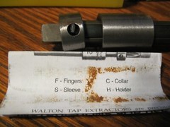 Lot of 2 – Walton Company 3/4″ (20mm) 4 Flute Tap Extractor 10754 – Old Stock