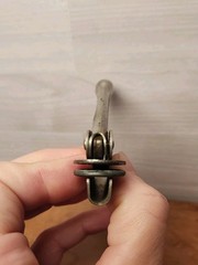 Roovers Monogram Embosser Notary Tool Letter M Or W Vintage