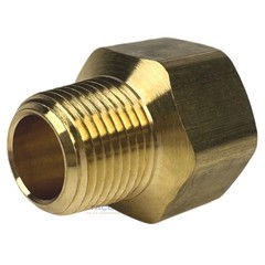 Brass Reducer Adapter 1/2″ Female X 3/8″ Male NPT Pipe Reducing Fitting