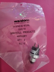 5× Grayhill 4001 Pushbutton Switch SPST-NO Standard Panel Mount, Rear