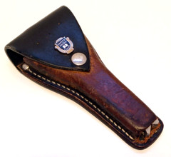 Vintage Winnipeg Transit Hole Ticket Punch B-V Leather Case Safety Award 1 Years