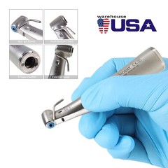 Dental Surgical LED Fiber Optic Implant Handpiece 20:1 Reduction Contra Angle DS
