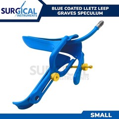 LLETZ LEEP Graves Vaginal Speculum Gynecology Surgical Blue Coated Small German