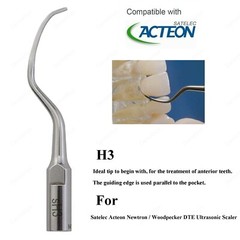 H3x10 Dental Ultrasonic Perio Scaling Tips Fit Satelec DTE Scaler Handpieces