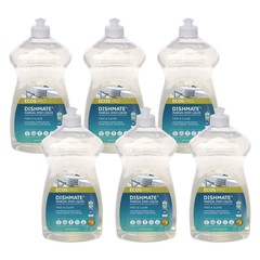 ECOS PRO PL97216CT 25 oz Dishmate Manual Dish Liquid – Free and Clear (6/CT) New