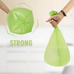 Compostable Trash Bags 2 Gallon – Inwaysin Bulk Mini Rubbish Waste Can Liners…