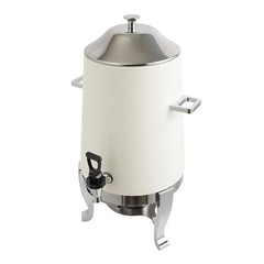 Coffee Urn w/ Fuel Holder,Stainless Steel Beverage Dispenser Hot Drink Dispenser