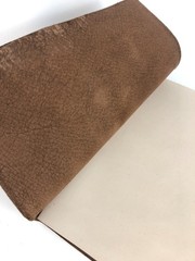 Luxurious Genuine Leather Journal 11.5 x 8.5 inches Sketchbook blank pages strap