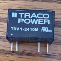 TRACOPOWER TRV 1-2410M DC to DC Power Regulator Converter Black