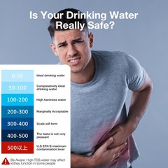 4-in-1 Digital Water Tester TDS EC Temperature Meter 0-9990PPM For Water Purity
