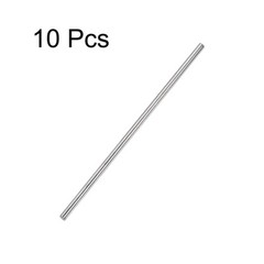 10pcs 4mm x 200mm 304 Stainless Steel Solid Round Rod for RC DIY Craft