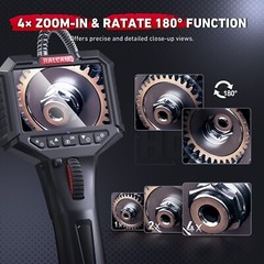 Ralcam Two-Way 210° Inspection Borescope 6.2mm Endoscope Camera 3.3ft Semi Rigid