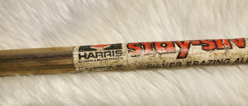 Harris Stay Silv 15 15% Silver Brazing Alloy Rods HVAC Grade 1LB 28 Rods
