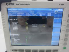 JDSU JD785A Base Station Analyzer,8GHz,SA,SG,CAA,WCDMA,LTE,w/Cal Kit