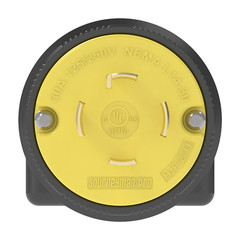 MALE L14-30P 220 POWER CORD END 4-PRONG TWIST LOCK GENERATOR PLUG 30A 125/250V