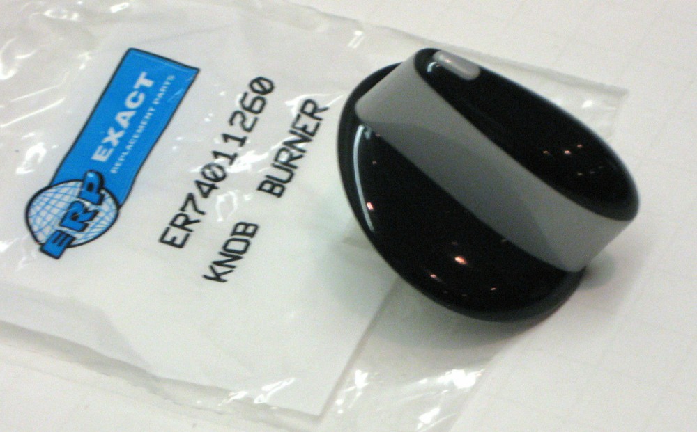74011260 for Maytag Electric Range Burner Knob Black PS2088581 AP4100090
