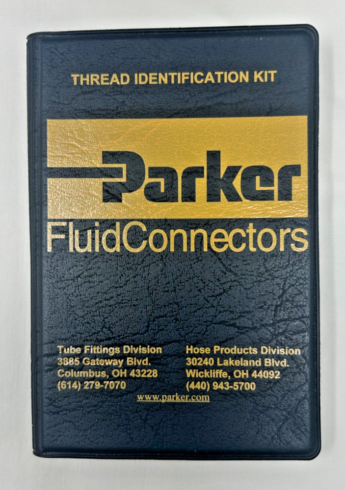 Parker Fluid Connectors Hydraulic Thread Identification Caliper Set Kit