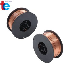 2 Pcs ER70S-6 .030 Inch (0.8 mm) Mild Steel MIG Welding Wire 2-lb Roll