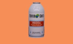 Enviro-Safe R600a Refrigerant w/ k28 Self-Sealing Cap | 10 Cans + Top Tap