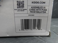 Kidde Hardwired Interconnected Smoke Detector with Photoelectric Sensor 21031482