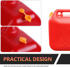 8 Pcs Gas Can Vent Caps, Plastic Fuel Jug Vent Cap Leakproof Spout Cover, Collar