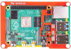 Pimoroni PIM465 Pibow Coupé 4 (case for the Raspberry Pi 4 only) – Rainbow