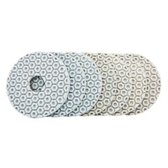5 Inch Hexagonal Honeycomb Diamond Polishing Pads Wet/Dry for Granite Marble