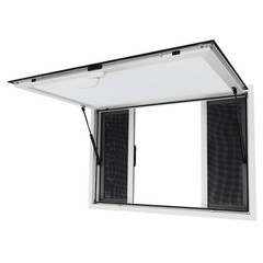 Concession Stand Serving Window Pneumatic Food Truck Service Awning Window 105mm
